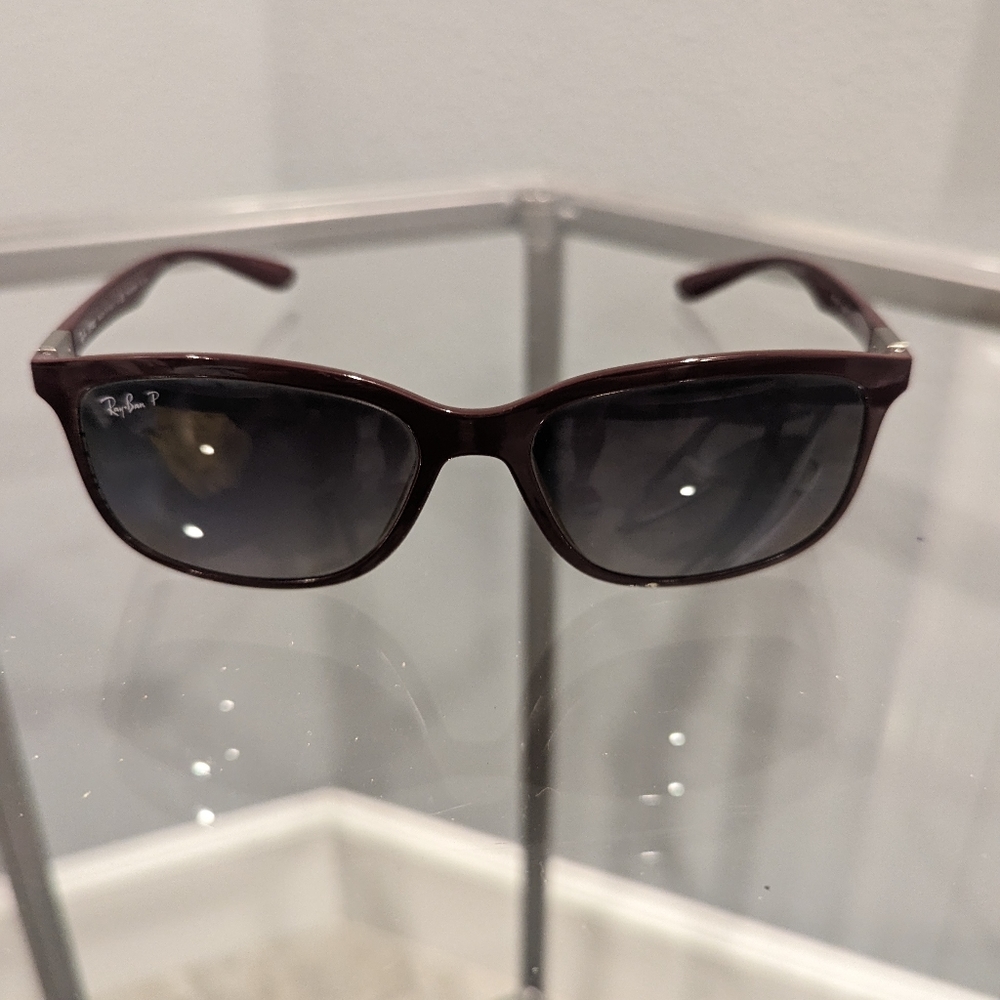 Ray Ban Liteforce RB 4215 polarized purple sun glasses